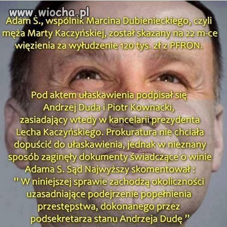 Od prawdy, nawet niewygodnej i tak nie ucieknie