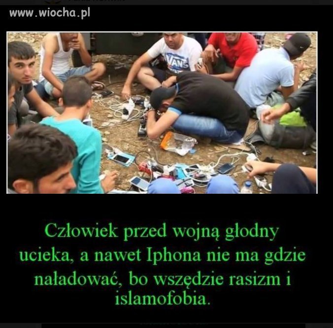 Ach ci biedni uciekinierzy z Azji i Afryki