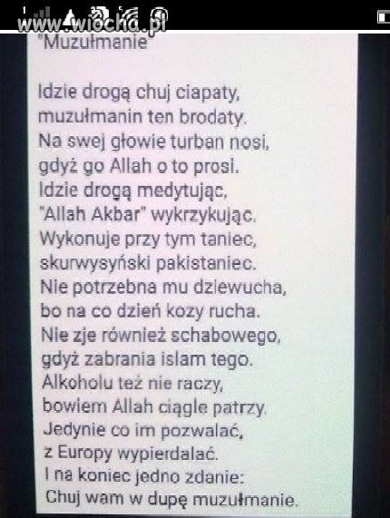 Takie wierszyki to ja się mogę uczyć 