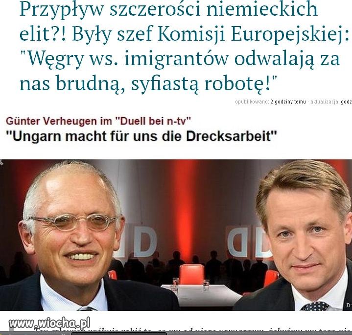 Były przewodniczący KE przyznaje rację Węgrom.
