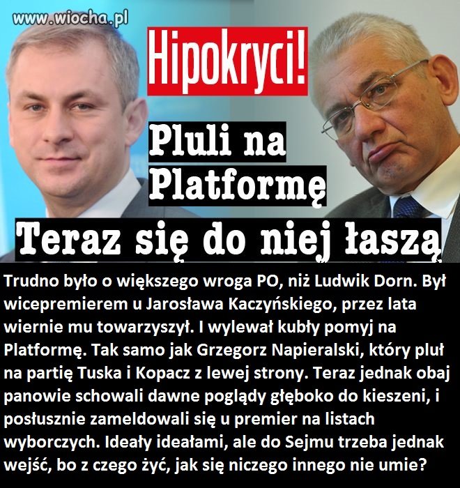 Póki koryto pełne