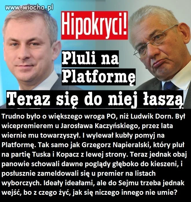 Póki koryto pełne