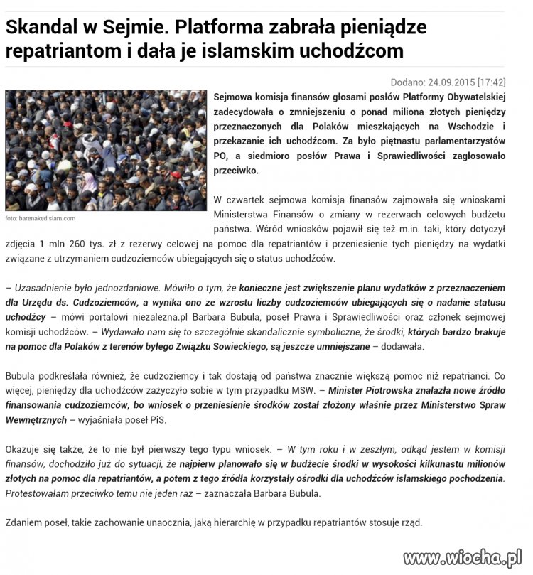 Dorżnąć watahę sejmową