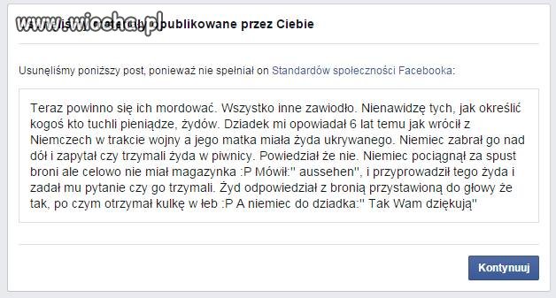 Fb zaczyna zamykanie ust