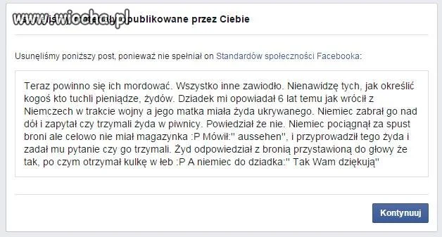 Fb zaczyna zamykanie ust