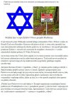 Lasy dla Żydów domy i praca dla Islamistów