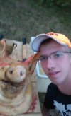 Selfie ze świnią 
