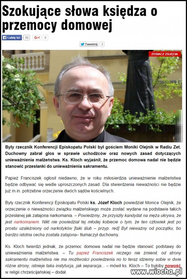 To pan i władca domowy ma w domu obijać żonę i dzieci