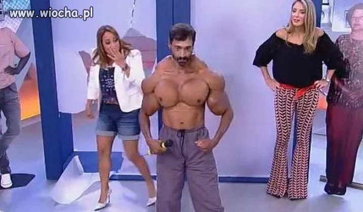 Facet ma tyle wspólnego ze sportem