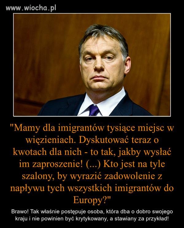 Sposób w jaki Orban postrzega sytuację 