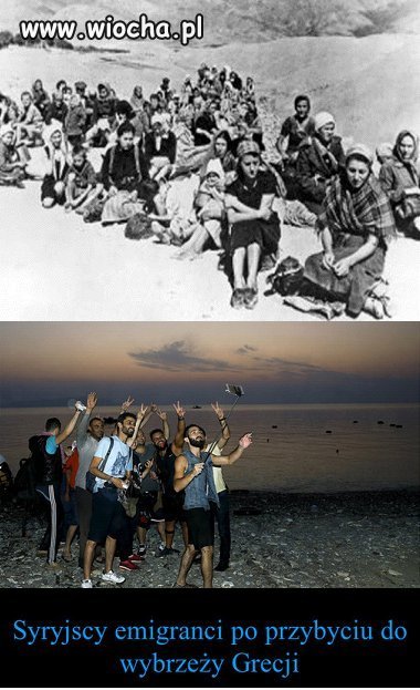 Uchodźcy II WŚ a niby emigranci z Syrii