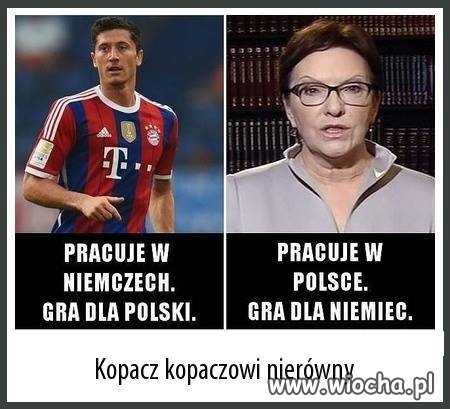 Kopacz kopaczowi nierówny