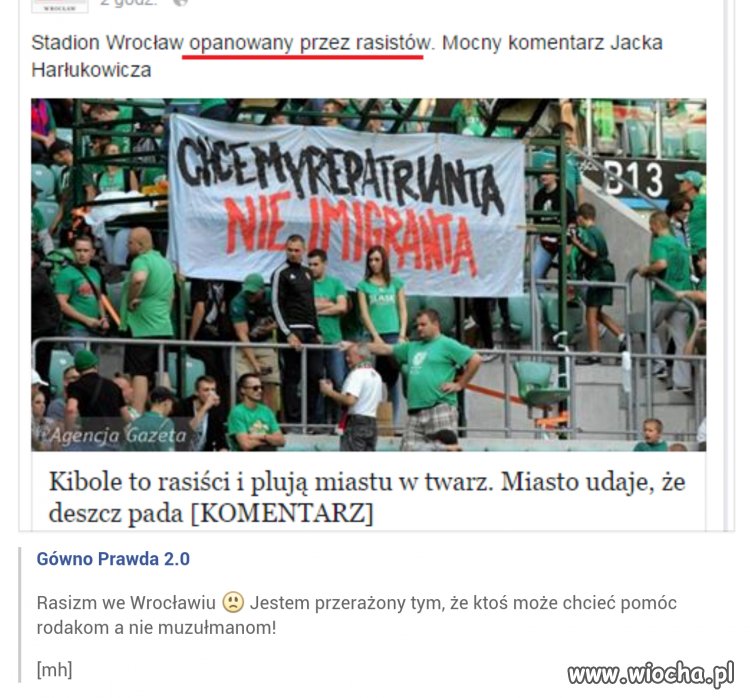 Patrioci to rasiści