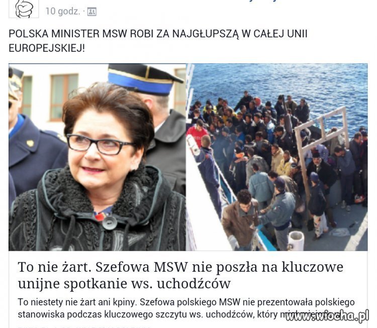 To nie żart