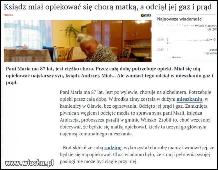 Ja rozumiem, że ksiądz leci na kasę