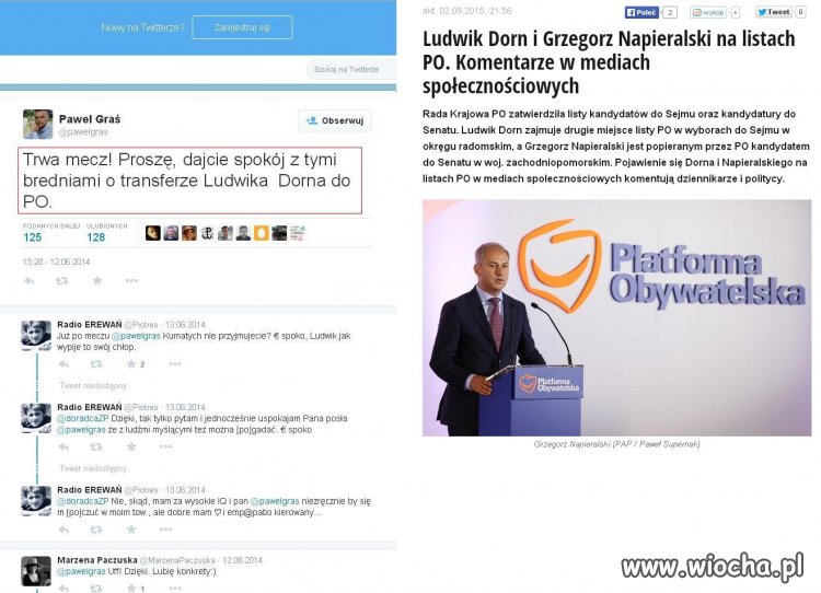 Obiecanki polityków...