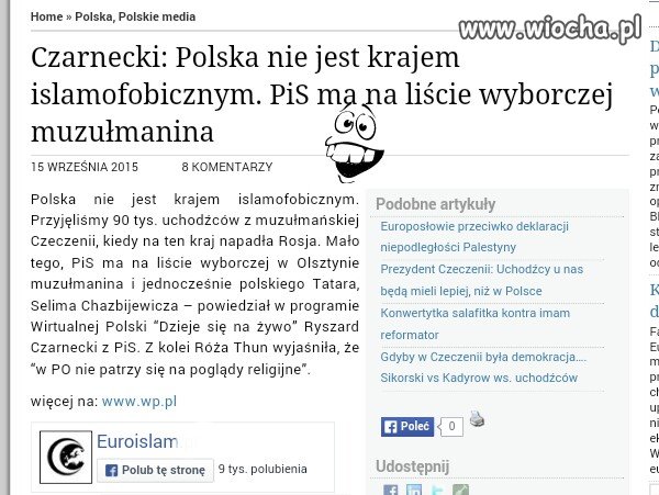 Niektórym tylko przypominam o tym fakcie.
