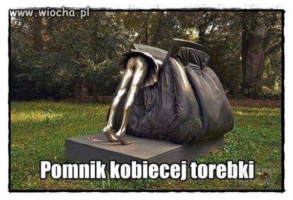 Pomnik kobiecej torebki