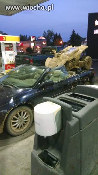 Powrót z imprezy off-road?