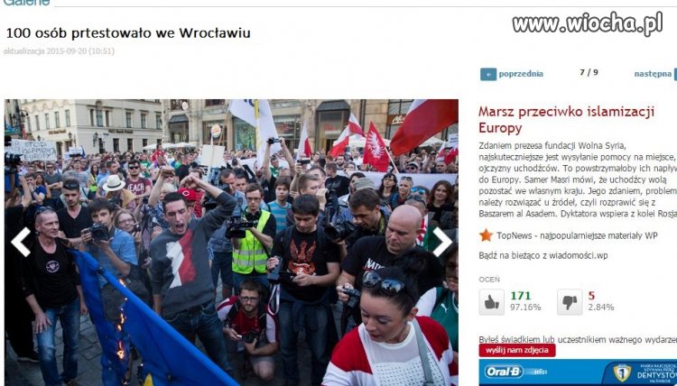 Media i przekaz "faszyści" we Wrocławiu 