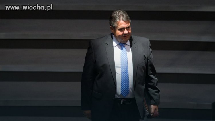 Sigmar Gabriel, wicekanclerz Niemiec, stwierdził 