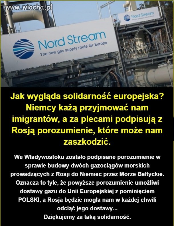Europejska solidarność.