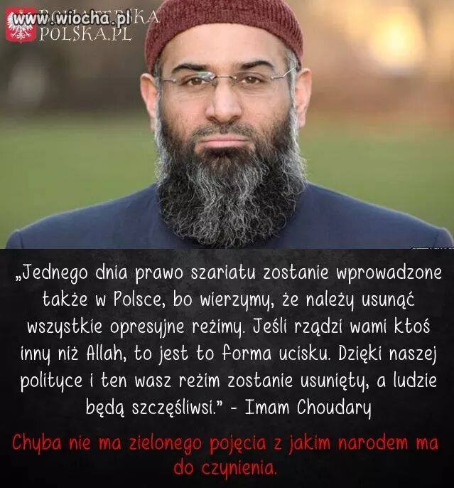 Chyba nie wie z kim ma do czynienia