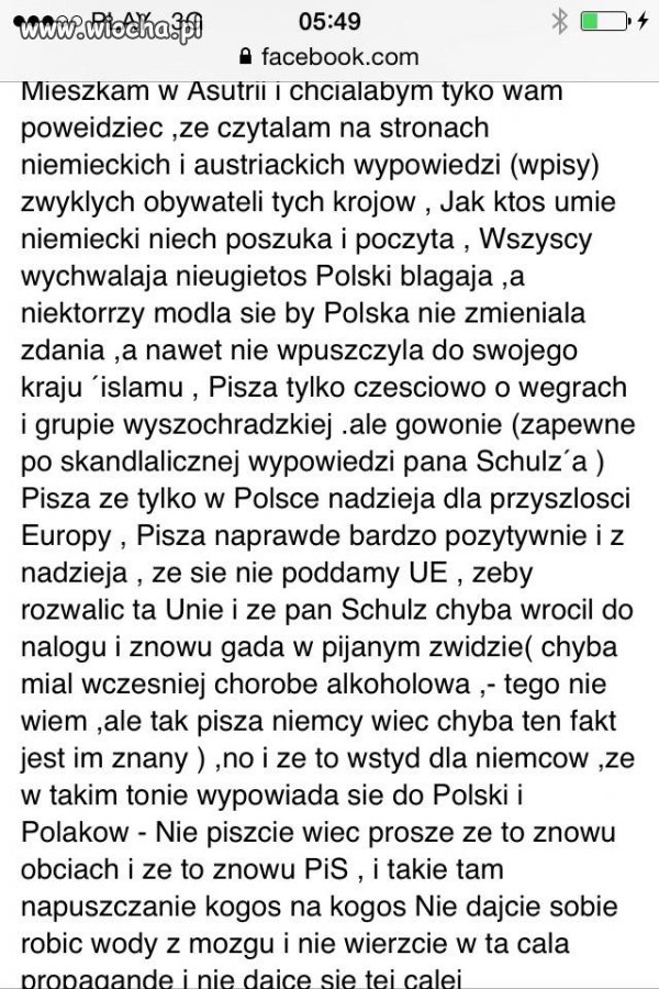 Nowoczesna, tolerancyjna i otwarta Europa