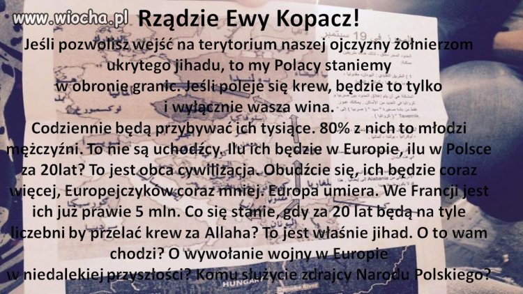 Chcecie wojny w Europie za 20 lat?