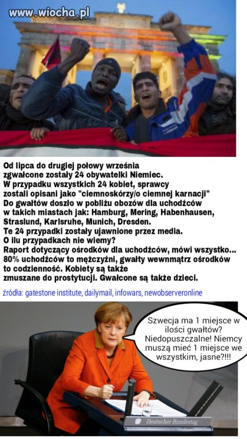 Merkel poprawia życie wszystkich Niemek...