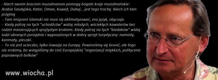 Cejrowski o imigrantach 