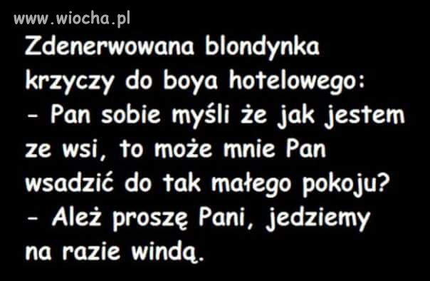 Użytkowniczka Wiocha.pl przyjeżdża do miasta