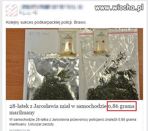 Wielki sukces podkarpackiej policji