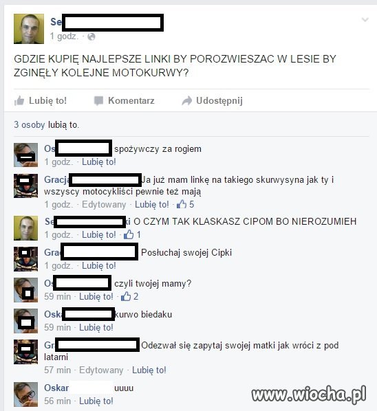 Post w wydarzeniu 3. rocznicy śmierci "Maliny"