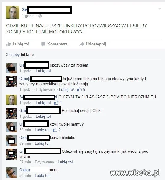 Post w wydarzeniu 3. rocznicy śmierci "Maliny"