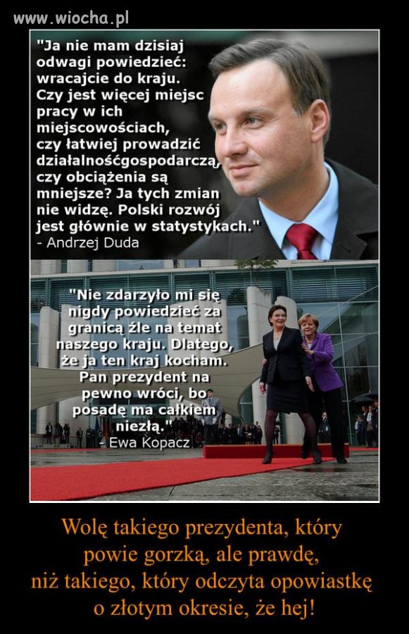 Powiedział prawdę.