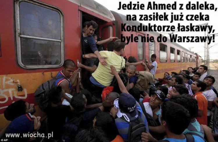 Jedzie Ahmed z daleka