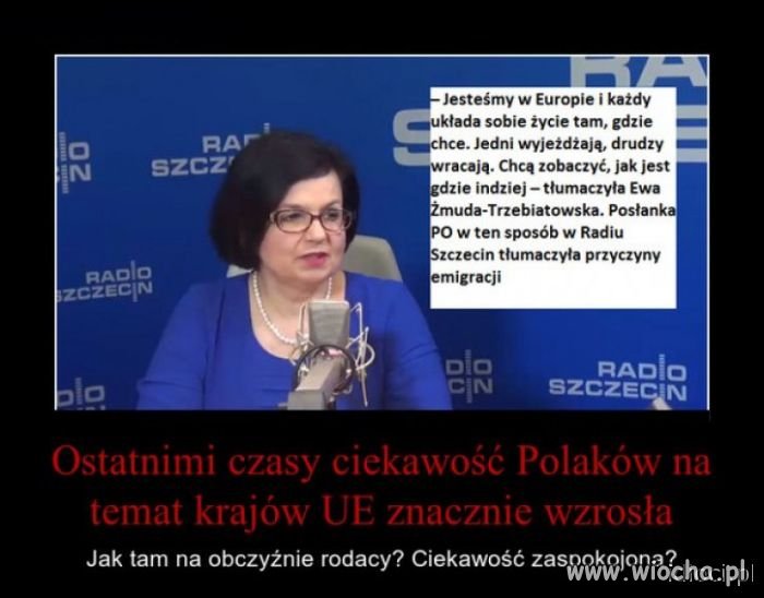Polacy uciekają z kraju z ciekawości a nie za chlebem
