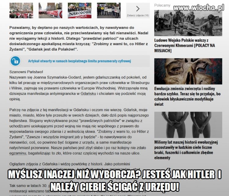W jaki sposób należy to skomentować?