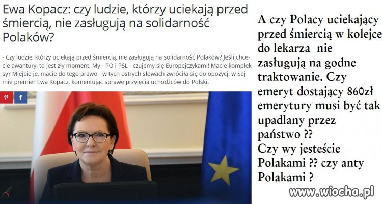 Najpierw się zajmijcie Polakami !!!