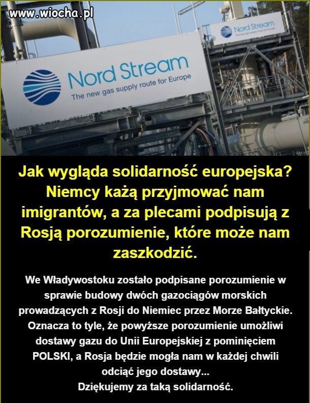 Europejska solidarność.