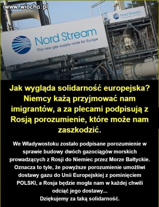 Europejska solidarność.