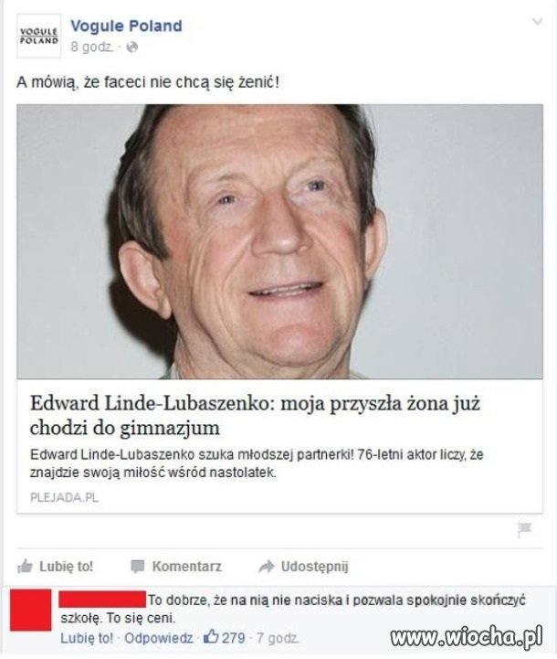 Wiek robi swoje