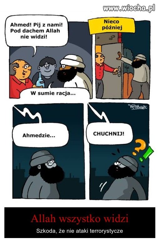 Ale przecież oni to w imię religii robią 