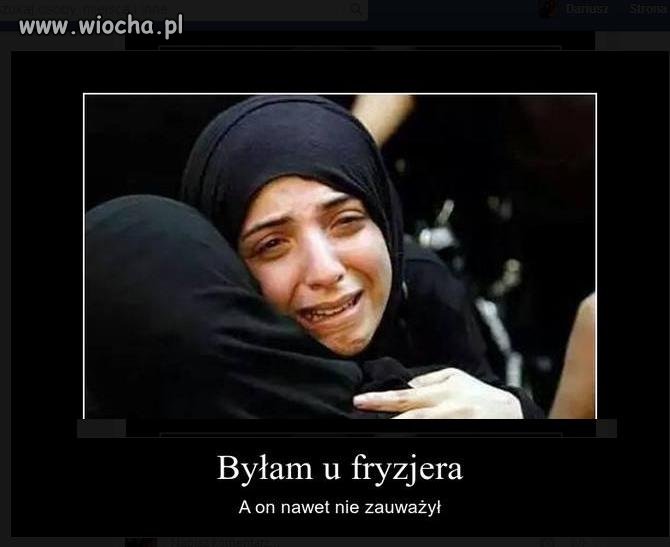 Byłam u fryzjera 