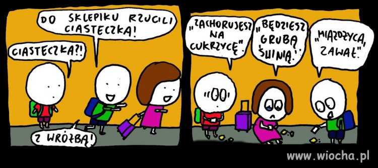 "Ciasteczka z wróżbą"