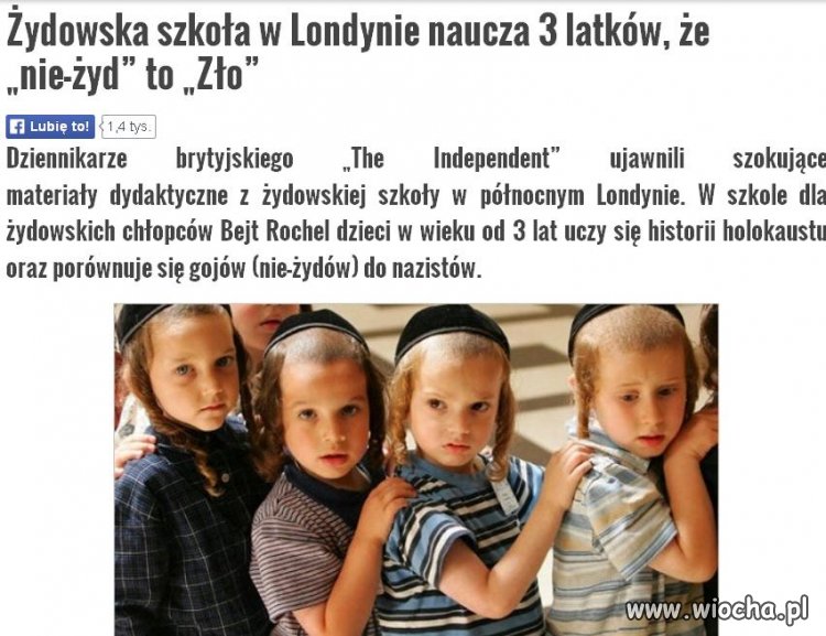 Jak Żydzi uczą od najmłodszych lat
