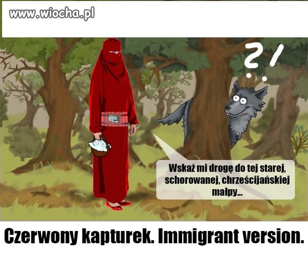 Czerwony kapturek...