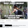 Kamień z napisem Love