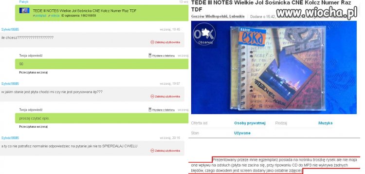 To ja już nie wiem jak to odpowiada się normalnie.